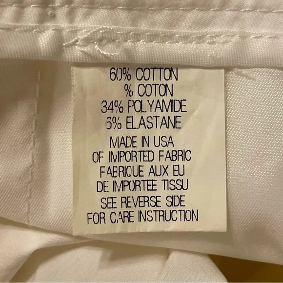 THEORY Max C NC Ritual Flare Pants in Optic White - Picture 6 of 6